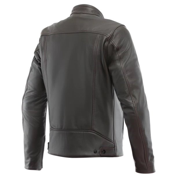 Dainese FULCRO QDF LEATHER JACKET dark-brown