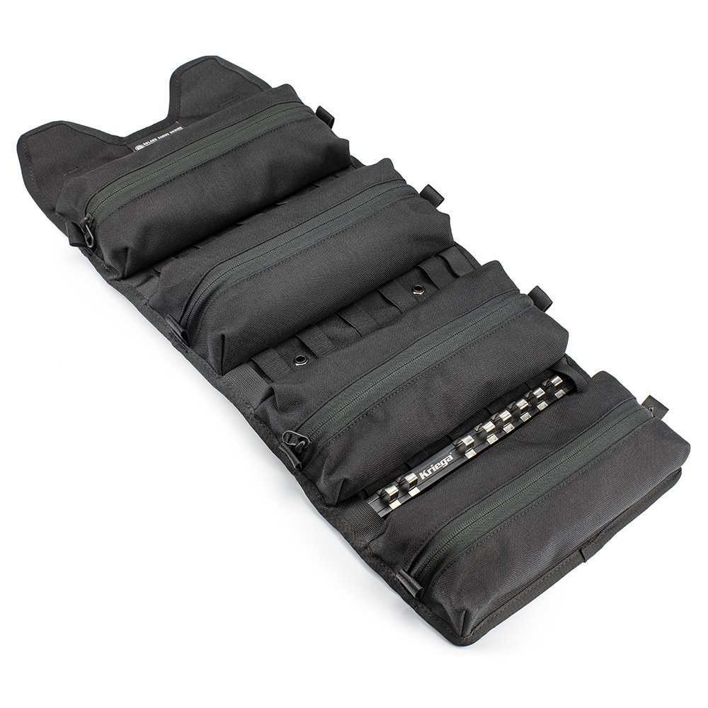 FUNDA RSD x KRIEGA ROAM TOOL ROLL NEGRO / ARENA