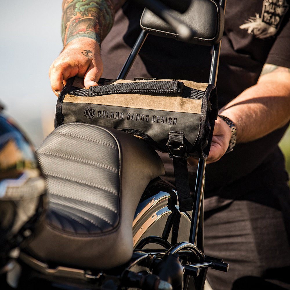 FUNDA RSD x KRIEGA ROAM TOOL ROLL NEGRO / NEGRO