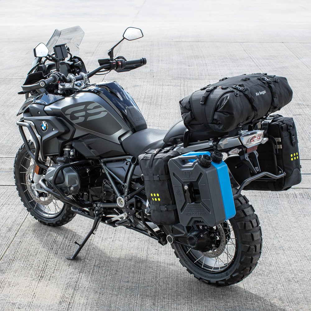 KIT FIJACIÓN DE BOLSA KRIEGA BMW R1250GS / F750GS / F850GS FIT KIT