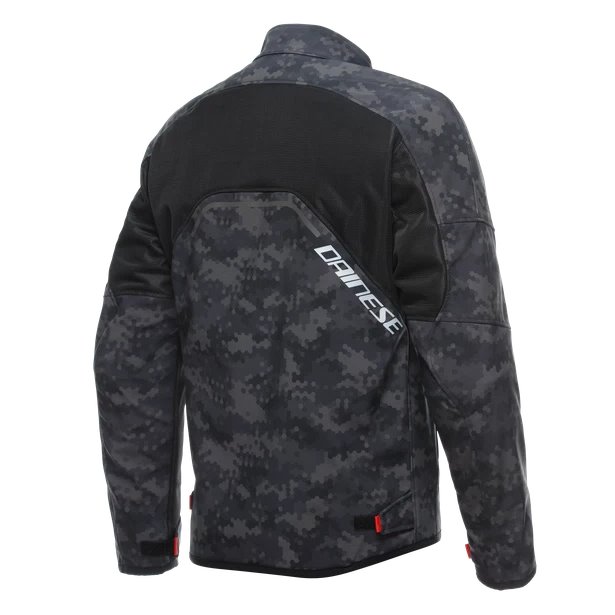 Dainese IGNITE AIR TEX JACKET camo-gray/black/fluo-red