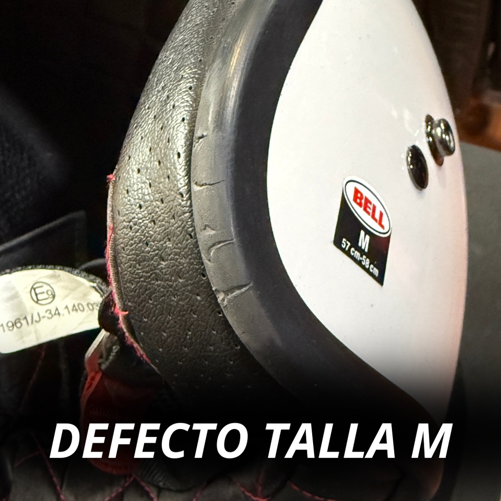 Bell Custom 500 White (Producto de exposición)