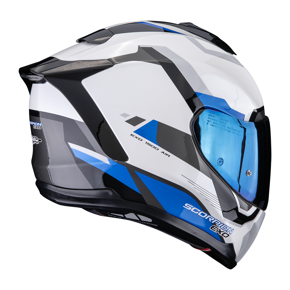 Scorpion Exo-1500 Air Arena White-Blue