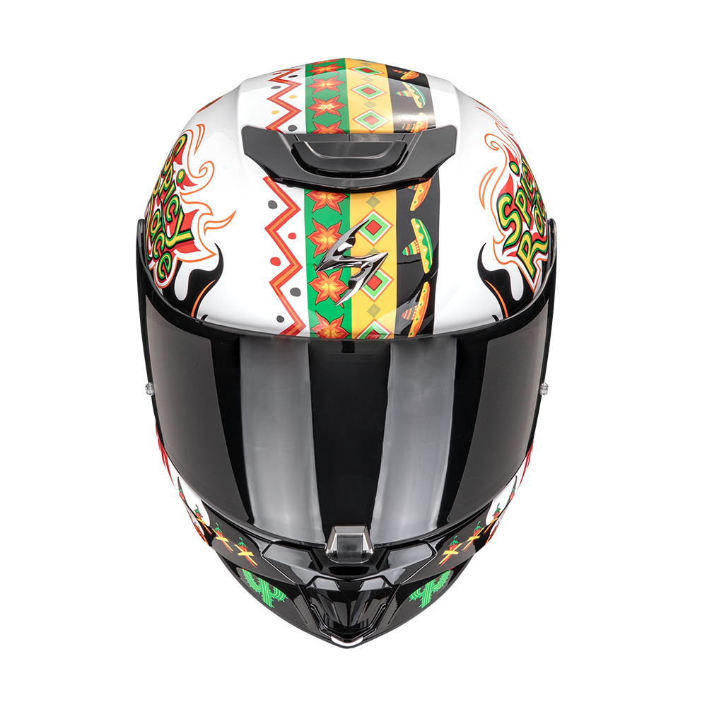 Scorpion Exo-Jnr Air Yucatan White-Orange-Black