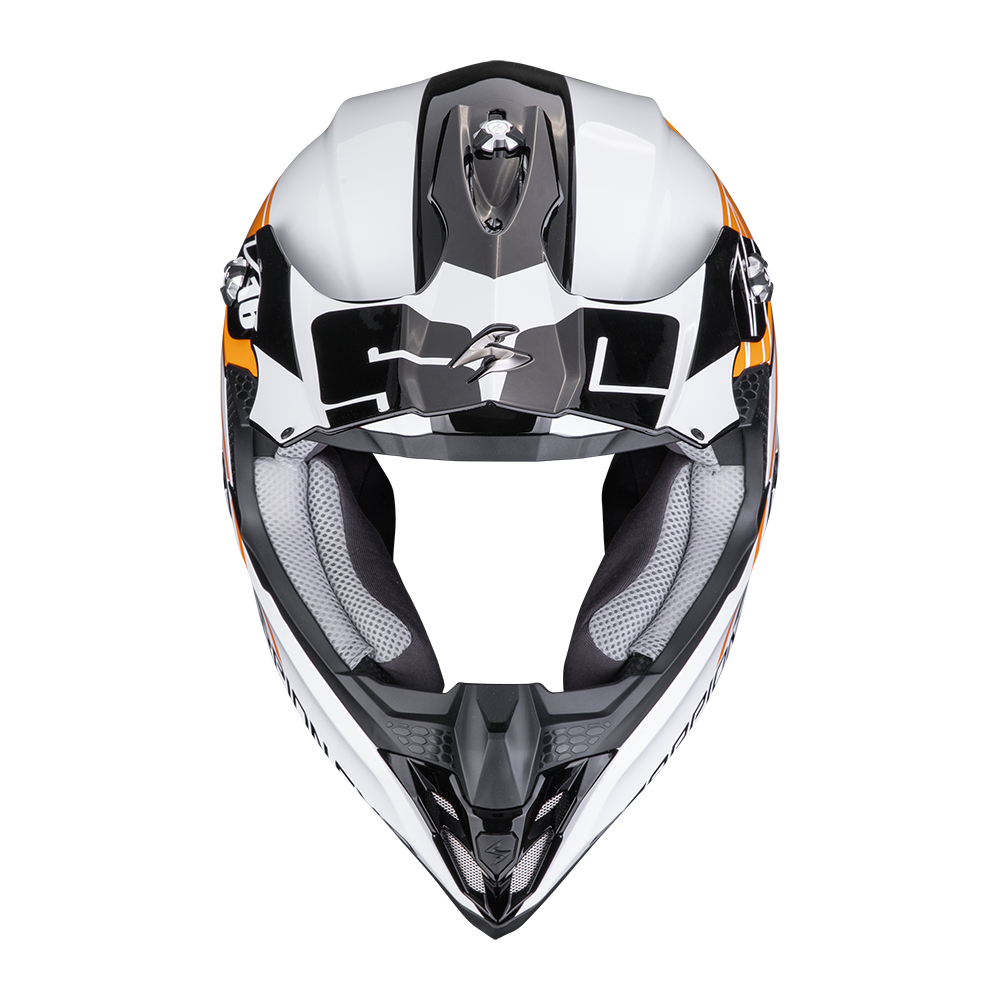 Scorpion Vx-16 Evo Air Lignes Black-Orange