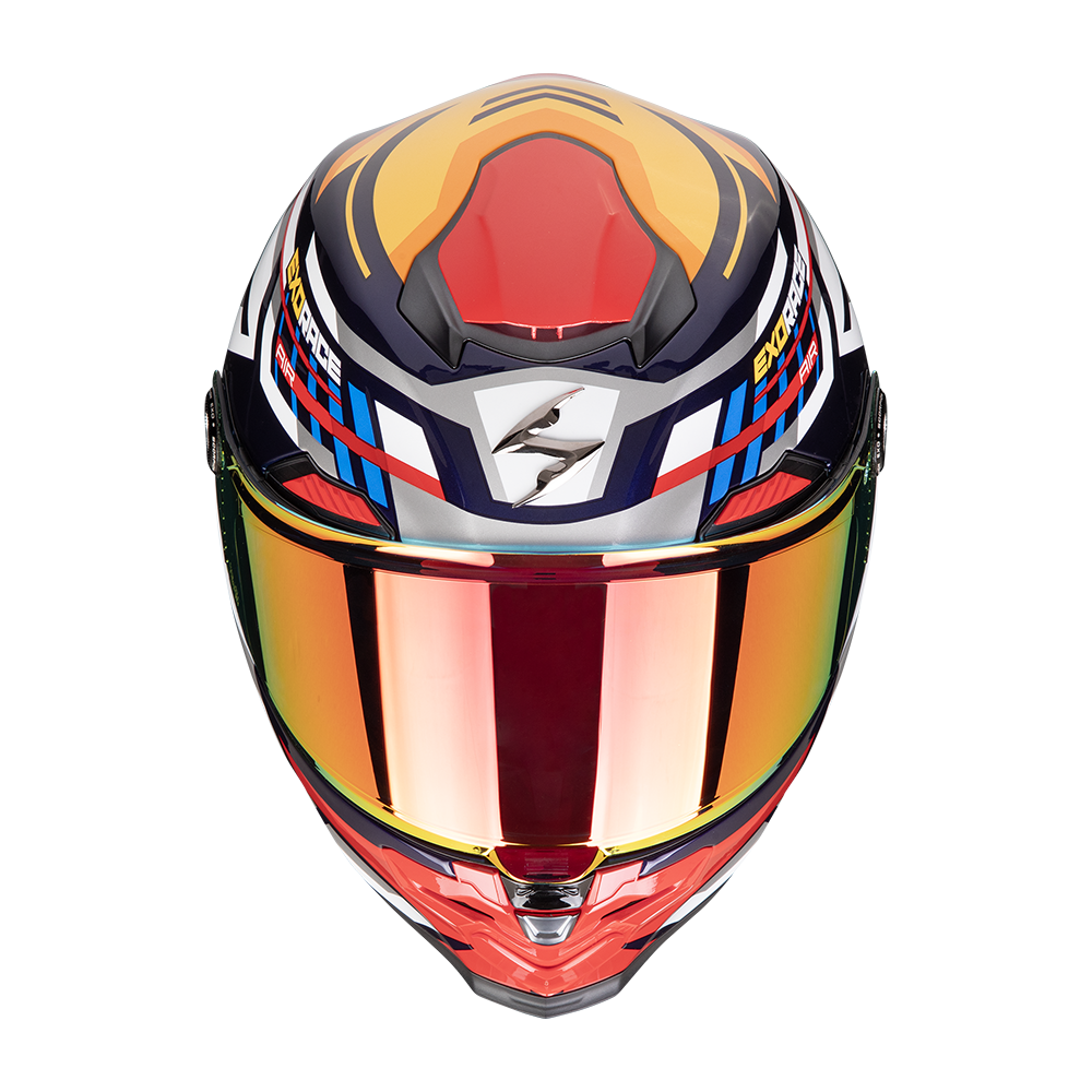 Scorpion Exo-Race Air Kobra Blue-Yellow-Red