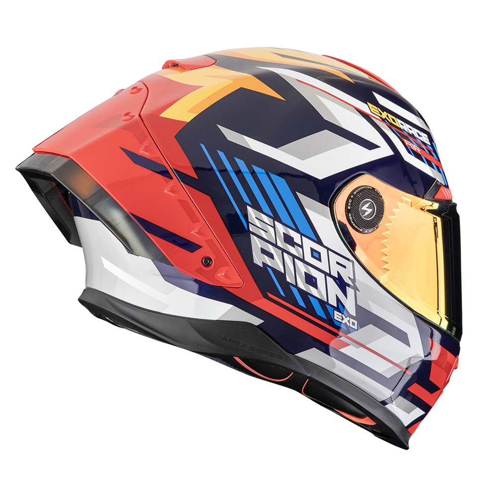 Scorpion Exo-Race Air Kobra Blue-Yellow-Red