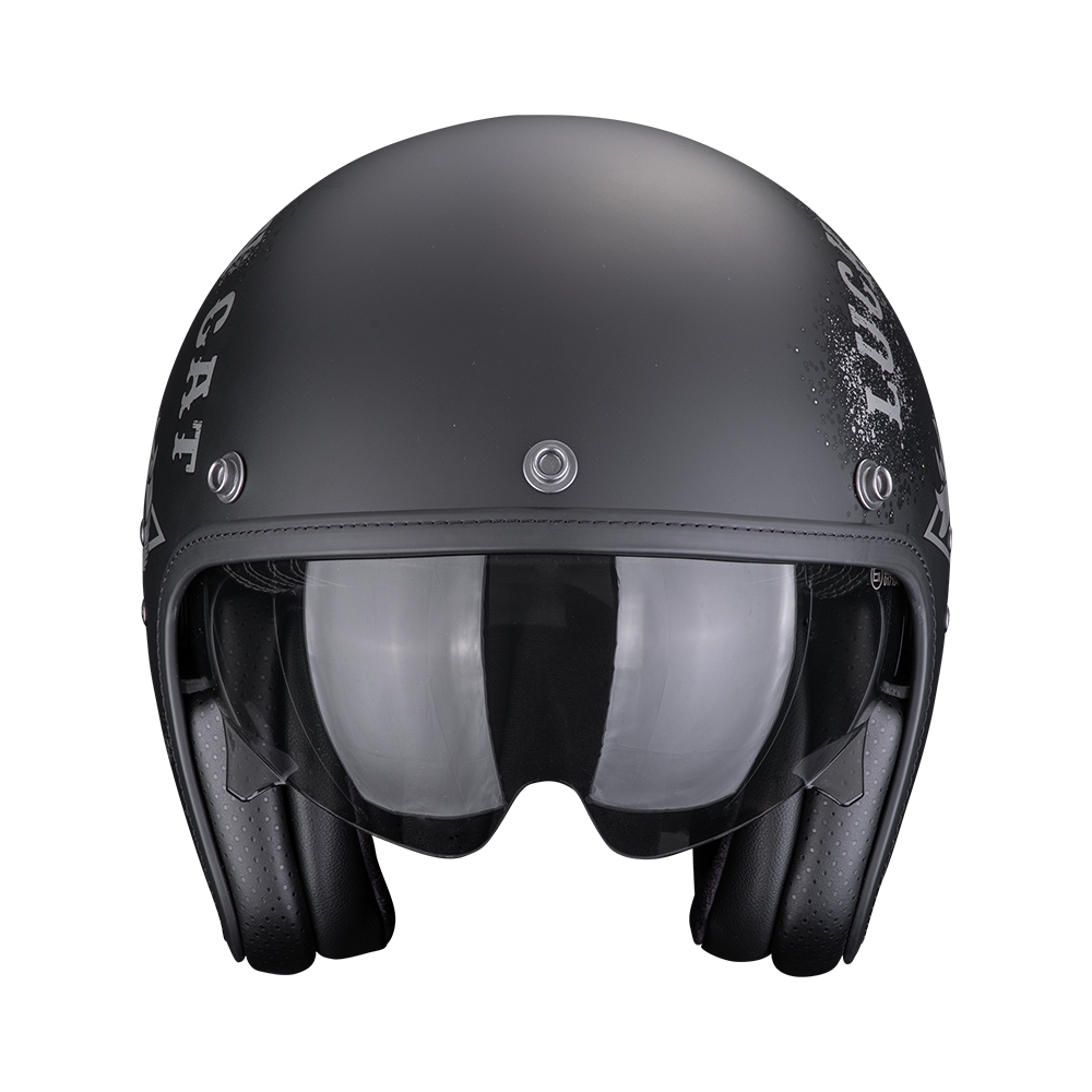 Scorpion Belfast Evo Hangar Matt Black-Silver