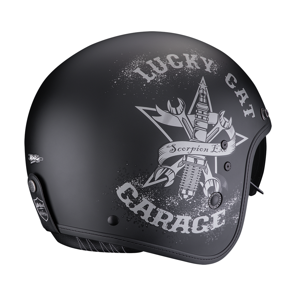 Scorpion Belfast Evo Hangar Matt Black-Silver