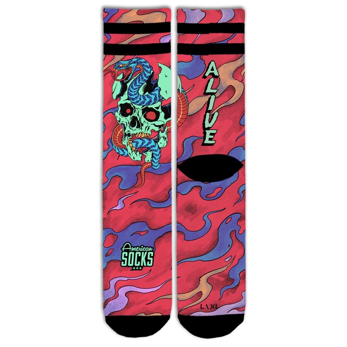 American Socks DEAD AND ALIVE