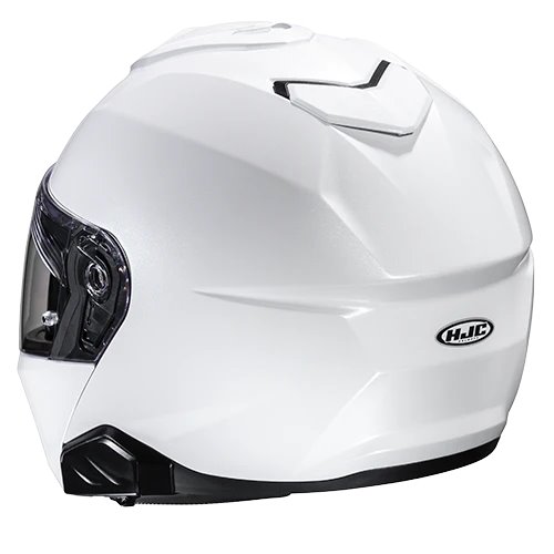 HJC i91 UNI Pearl White