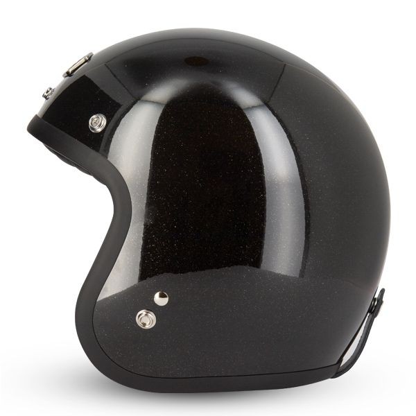 Gasoline S250 matt metalflake black