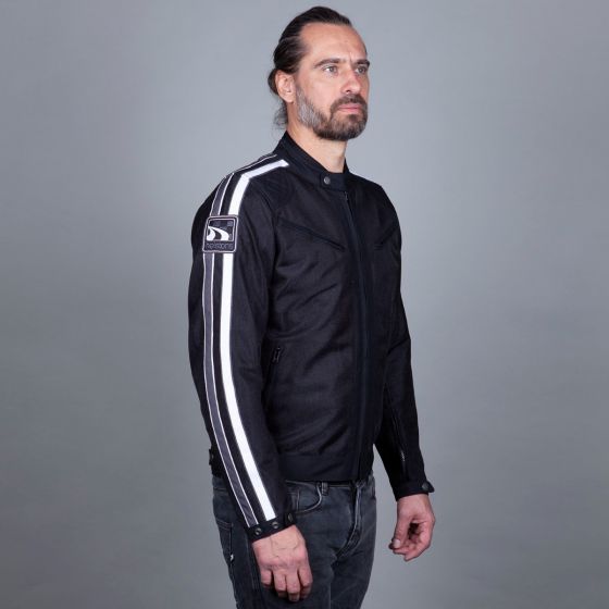 Helstons PACE AIR  MESH black (White-Grey)