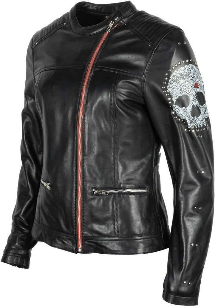 Helstons CHER Leather Soft black