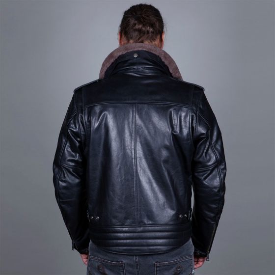 Helstons PERCO Leather Buffalo black