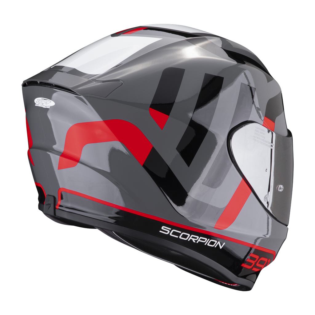 Scorpion EXO 391 AROK Grey-Red-Black