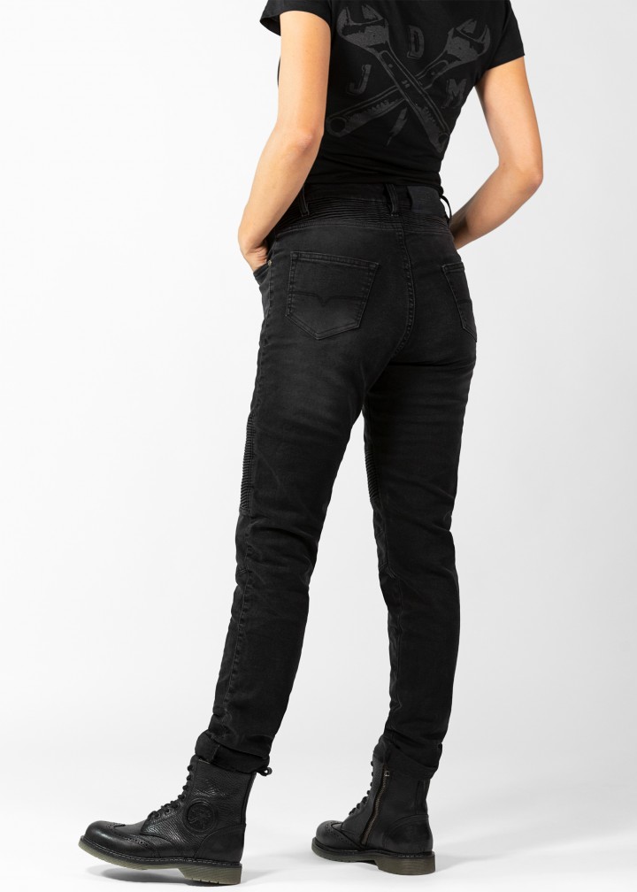 John Doe Betty Biker Jeans Black Used