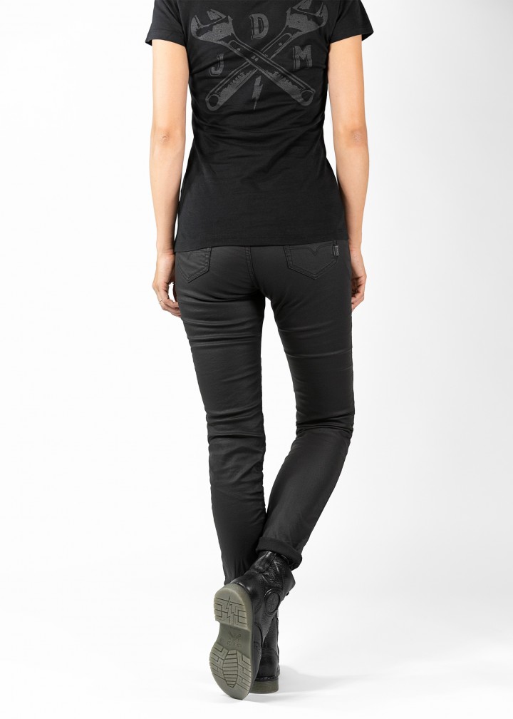 John Doe Betty Biker Jeggings Black