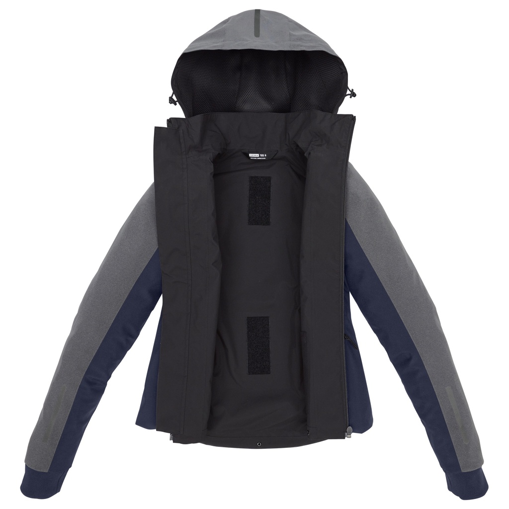 Spidi HOODIE H2OUT II LADY Blue/Silver