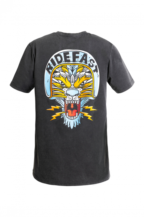 John Doe T-Shirt Lion Black Out Black