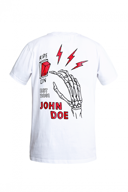 John Doe T-Shirt Ride On White