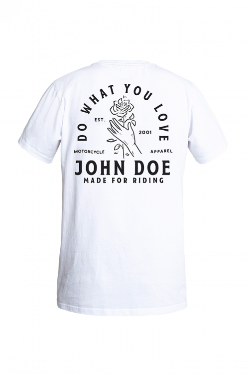 John Doe T-Shirt Rose White