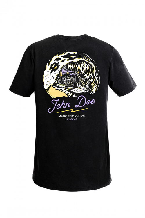 John Doe T-Shirt Wave Black