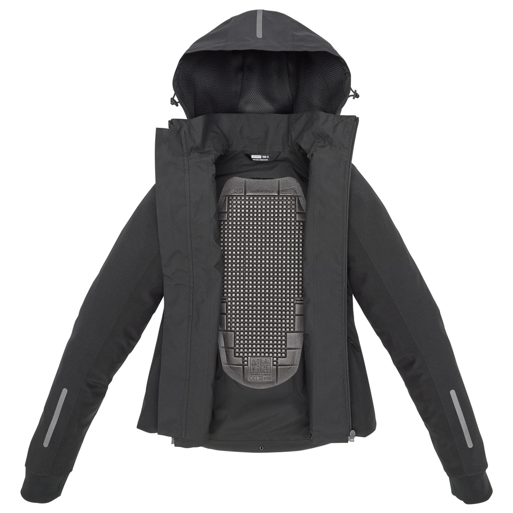 Spidi HOODIE H2OUT II LADY Black