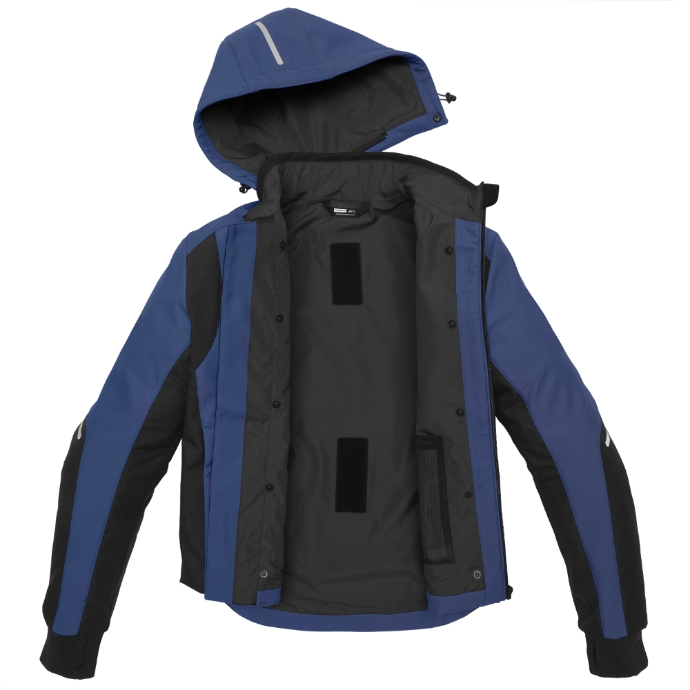 SPIDI HOODIE ARMOR H2OUT Black/Blue