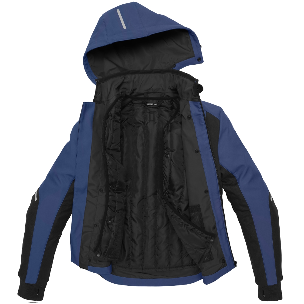 SPIDI HOODIE ARMOR H2OUT Black/Blue