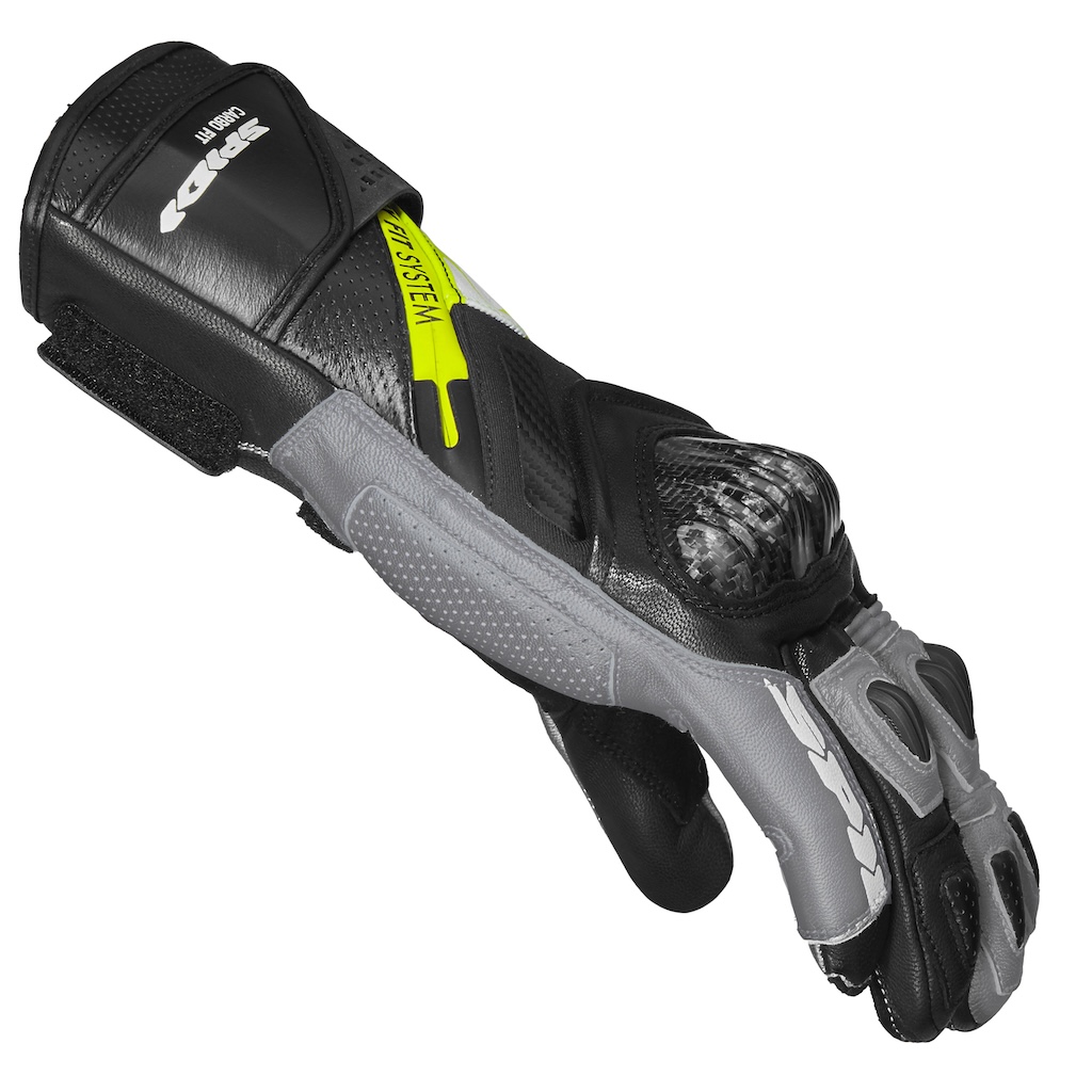 Spidi Carbo Fit Black/Fluorescente yellow