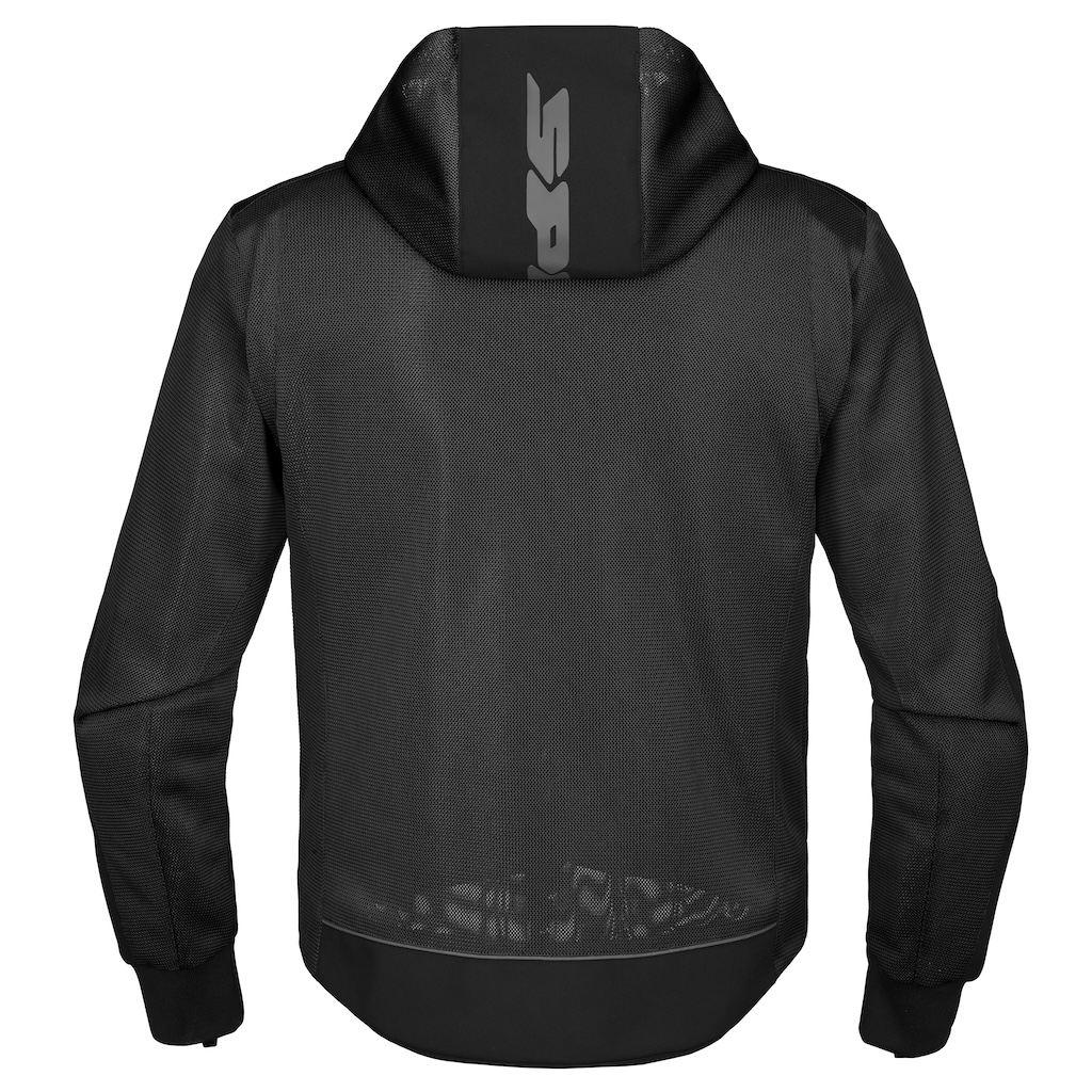 Spidi Hoodie Net Black