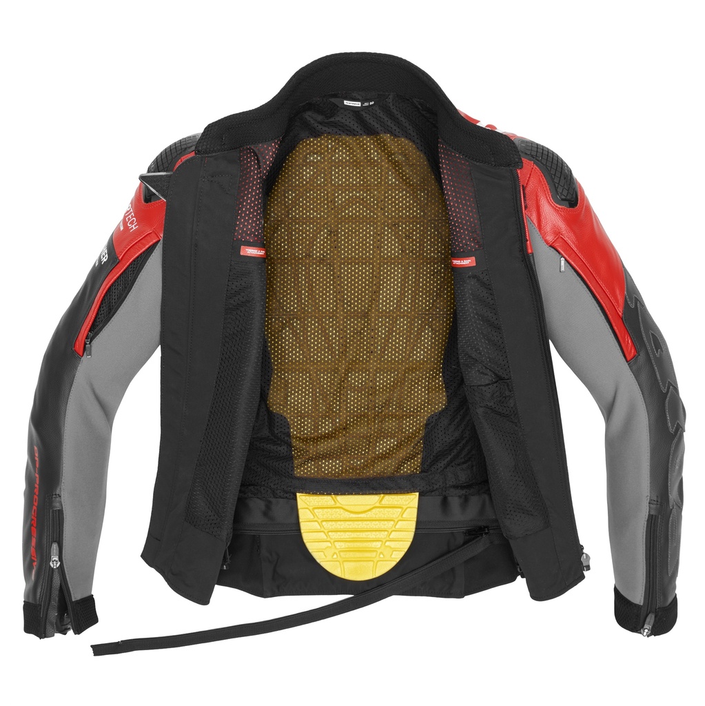 Spidi DP PROGRESSIVE LEATHER Red