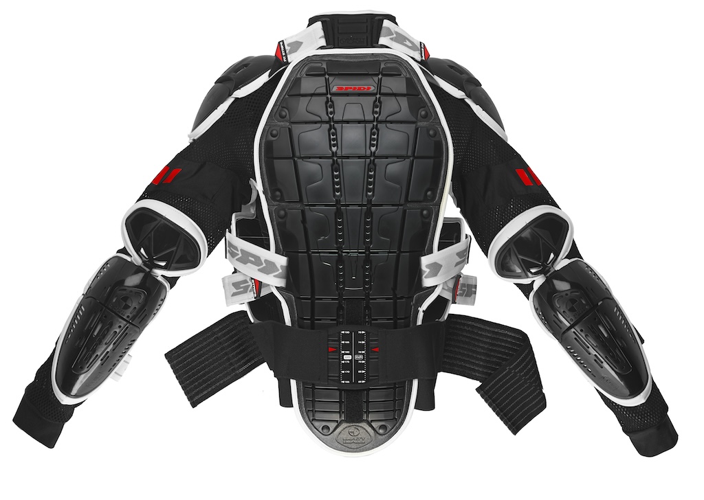 Spidi Warrior Jacket Black/White