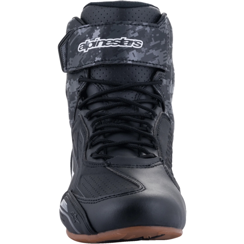 Alpinestars Faster-3 Shoes Black Dark Gray Gum