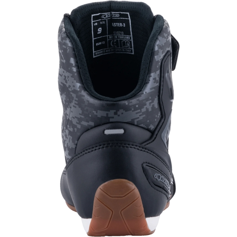 Alpinestars Faster-3 Shoes Black Dark Gray Gum