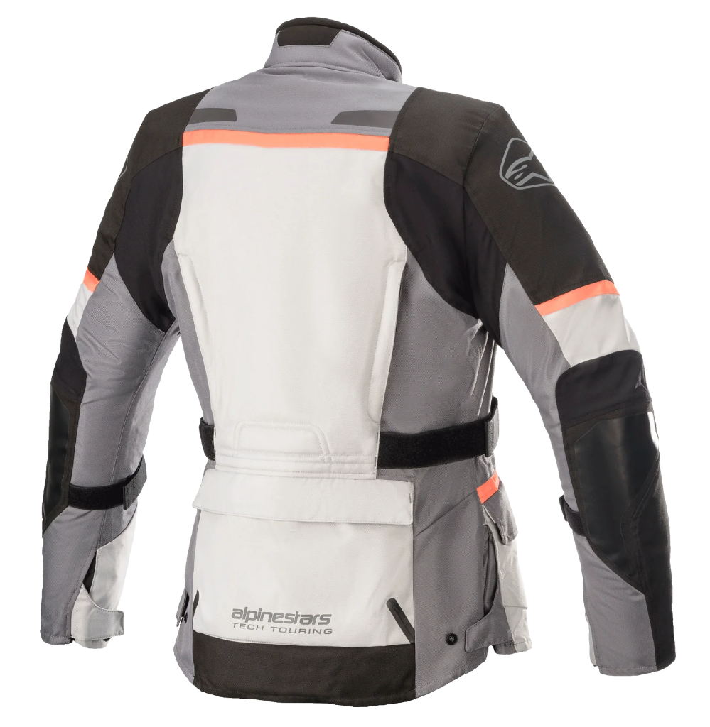 Alpinestars Stella Andes V3 Drystar Jacket Ice Gray Dark Gray Black Coral
