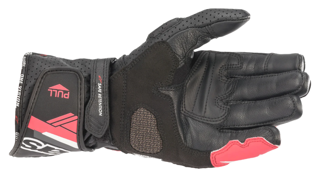 Alpinestars Stella Sp-8 V3 Gloves Black White Diva Pink