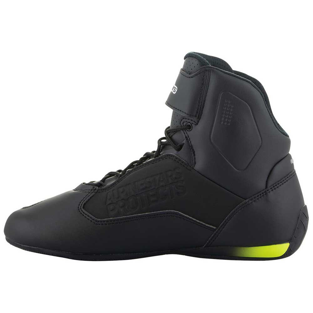 Alpinestars Faster-3 Shoes Black Yellow Fluo