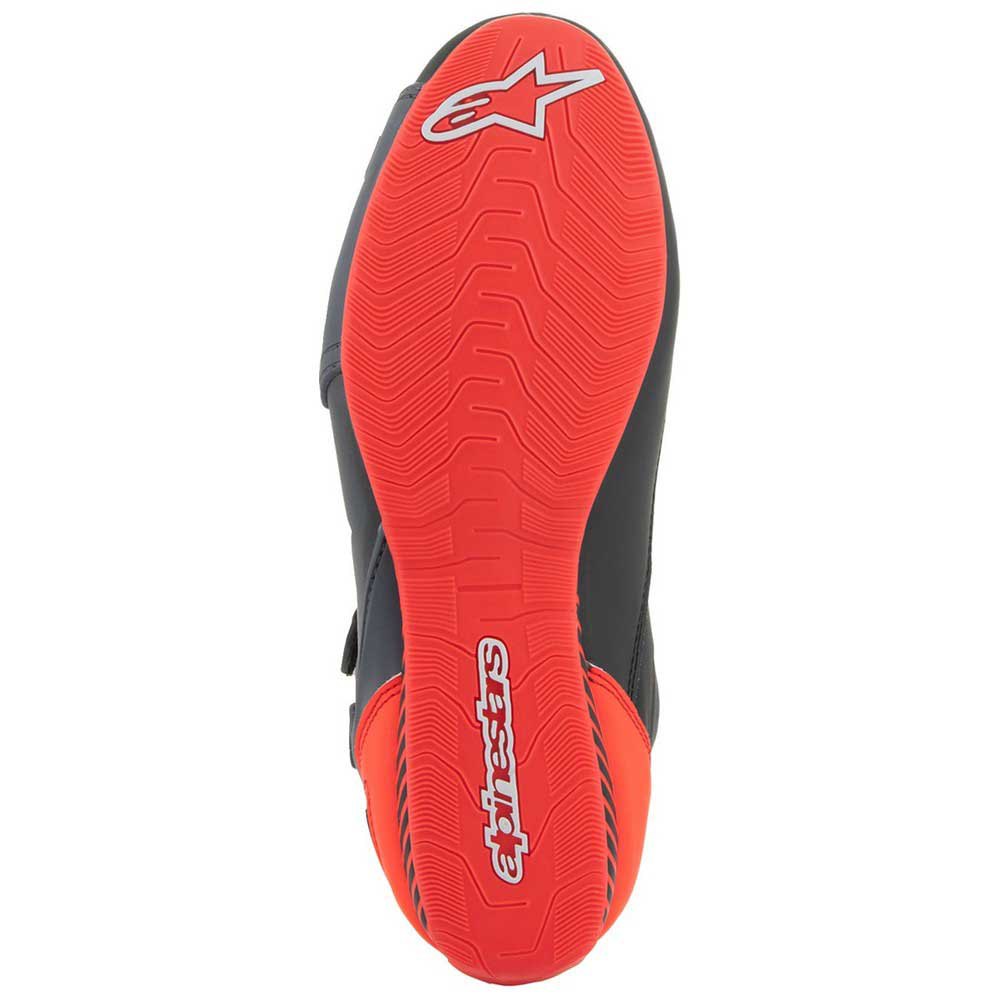 Alpinestars Faster-3 Shoes Black Gray Red Fluo