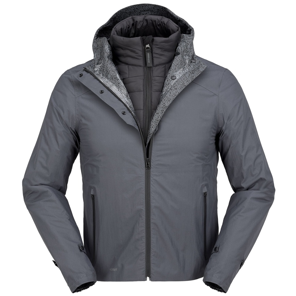 SPIDI RAIN HOODIE Anthracite