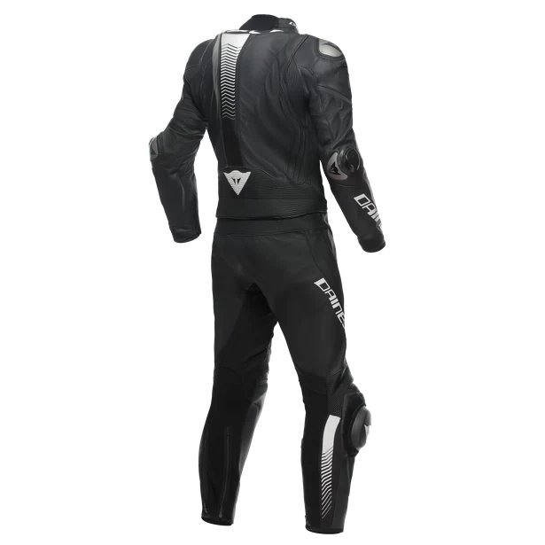 Dainese LAGUNA SECA 5 2PCS LEATHER SUIT S/T black/black/white