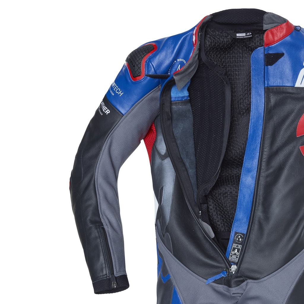 SPIDI DP-PROGRESSIVE PERFORATED PRO Black/Red/Blue