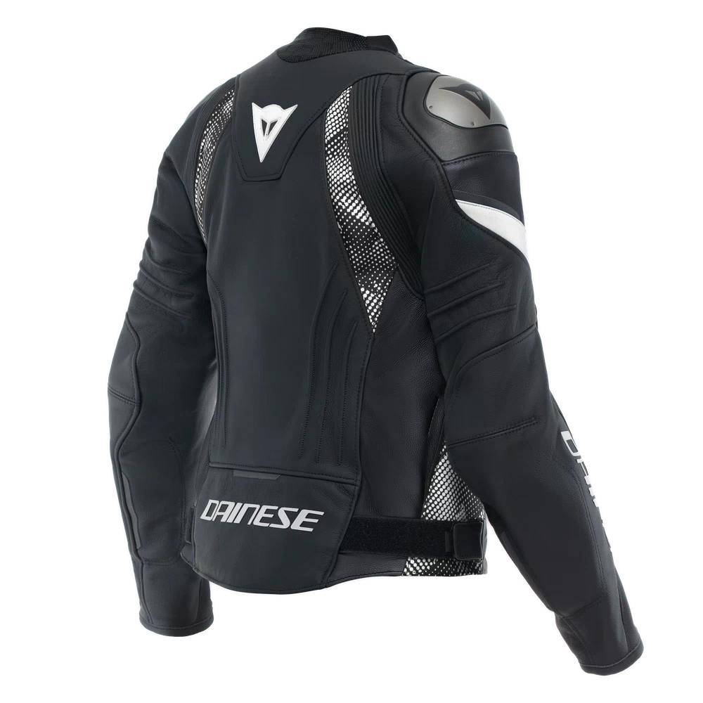 Dainese Avro 5 Leather Jacket Wmn black/black/white
