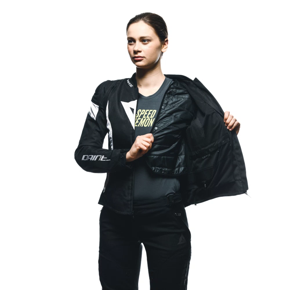 Dainese Avro 5 Tex Jacket Wmn black/white/black