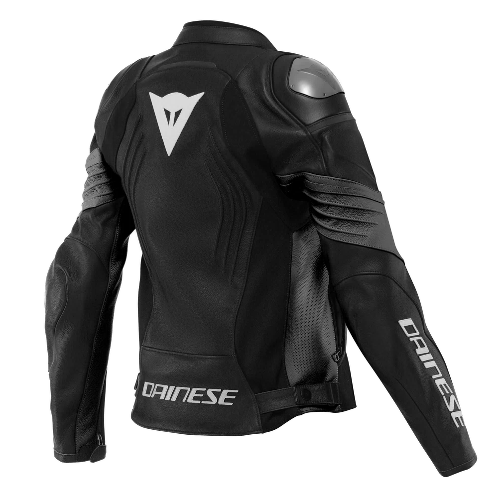 Dainese Racing 4 Lady Leather Jacket Perf. black/black