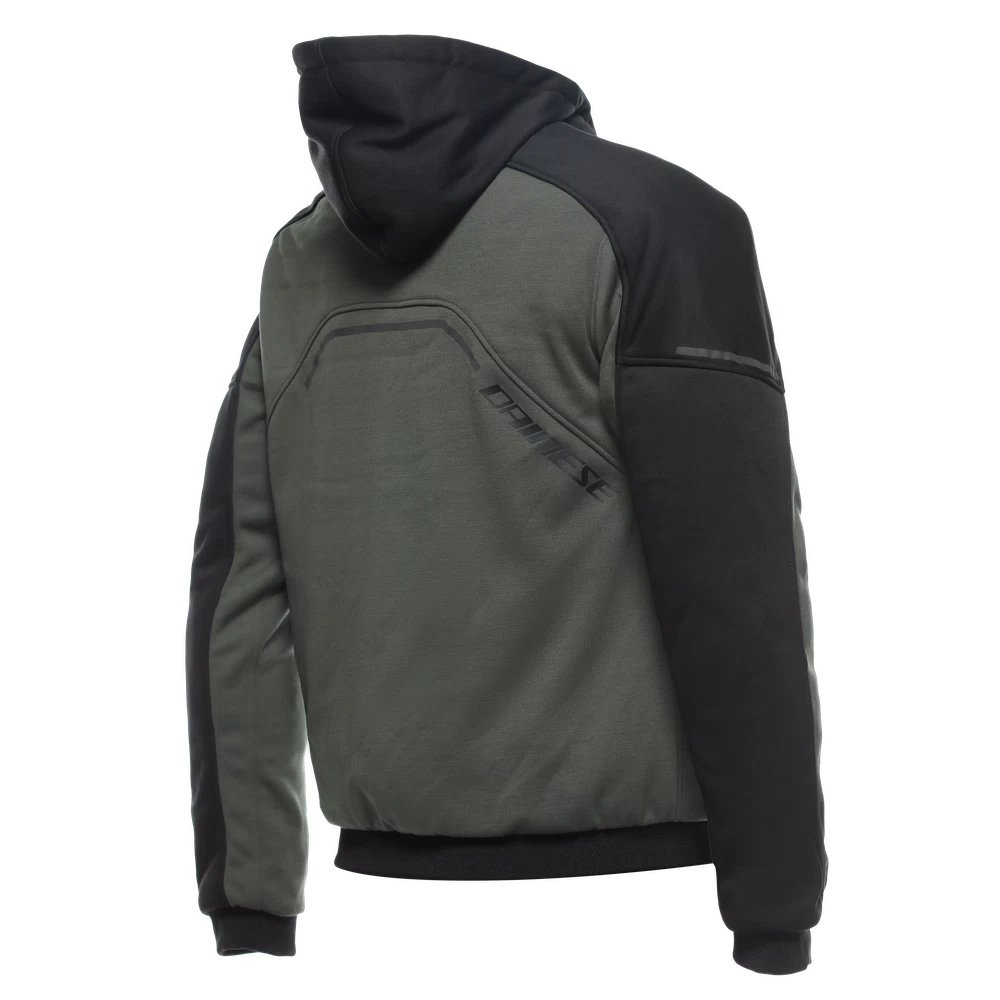 Dainese Daemon-X Safety Hoodie Full Zip green/black