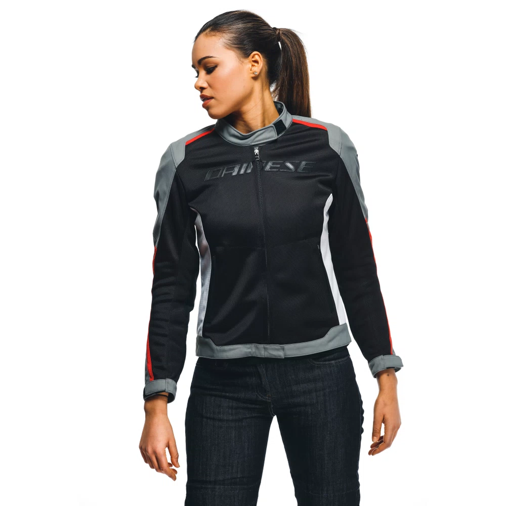 Dainese Hydraflux 2 Air Lady D-Dry® Jacket black/charcoal-gray/lava-red