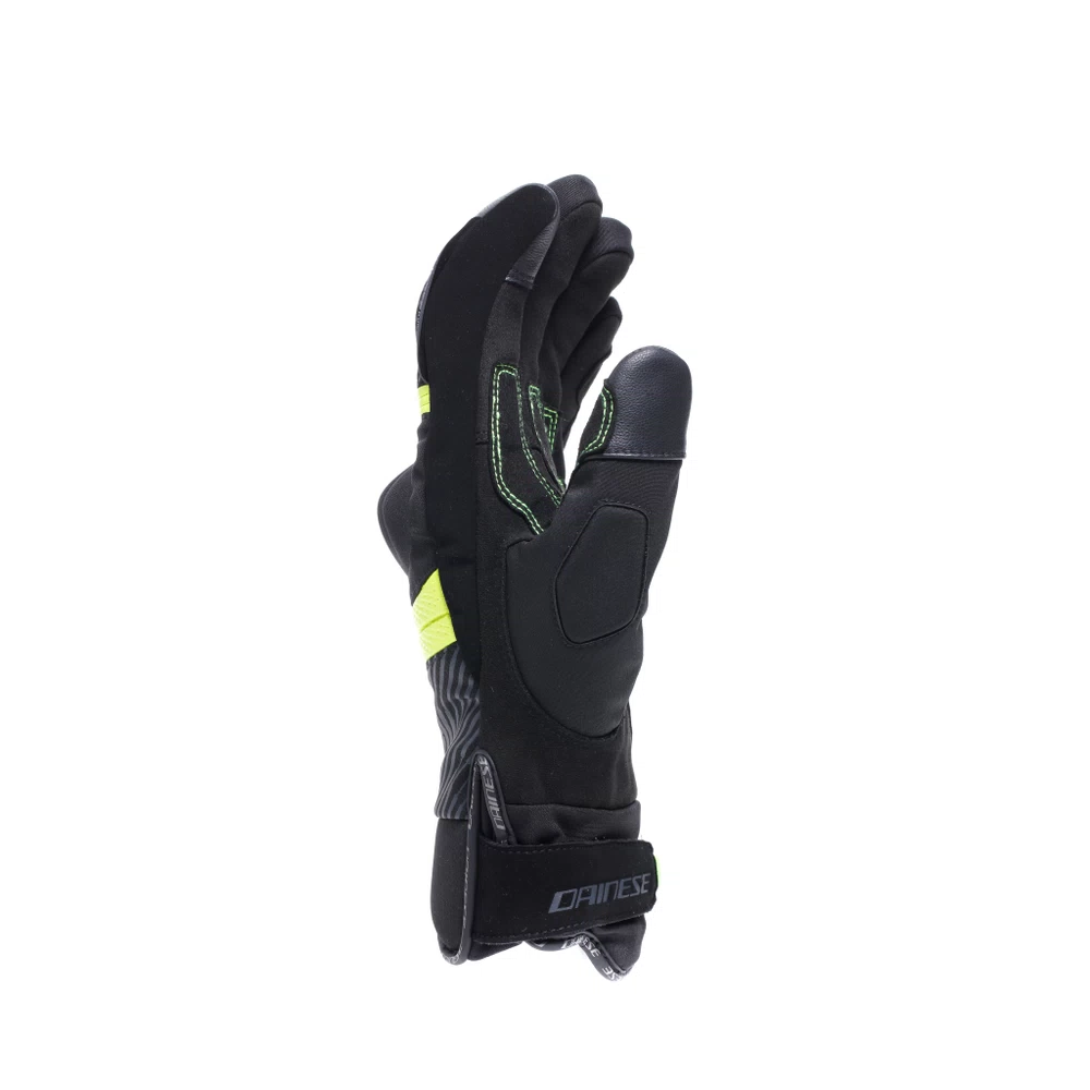 Dainese Fulmine D-Dry Gloves black/yellow fluo/dark grey