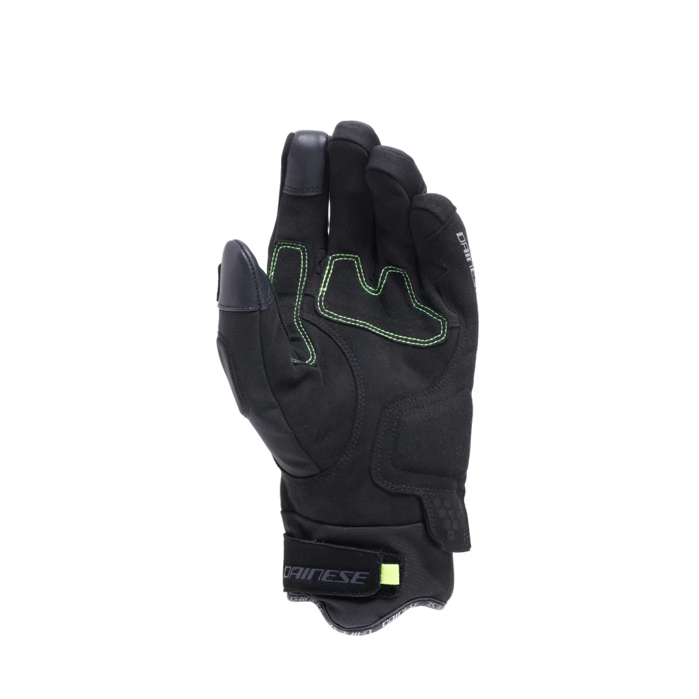 Dainese Fulmine D-Dry Gloves black/yellow fluo/dark grey